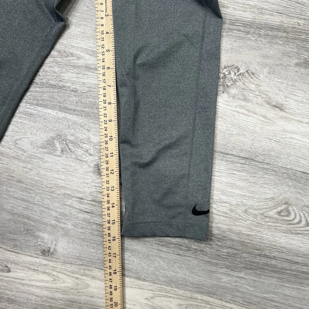 Nike‎ Pro Capri Leggings Dri-FIT Athletic Gym Training Pants Gray Sz XS